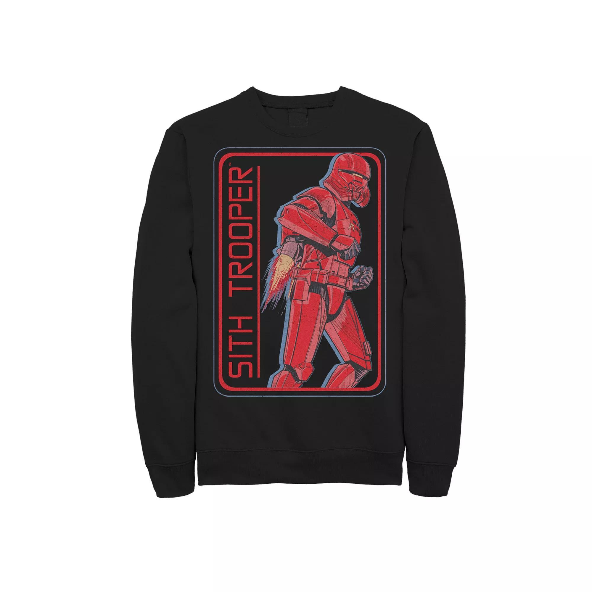 Men's Star Wars The Rise of Skywalker Sith Trooper Rocket Fleece Graphic Top,  Product Image
