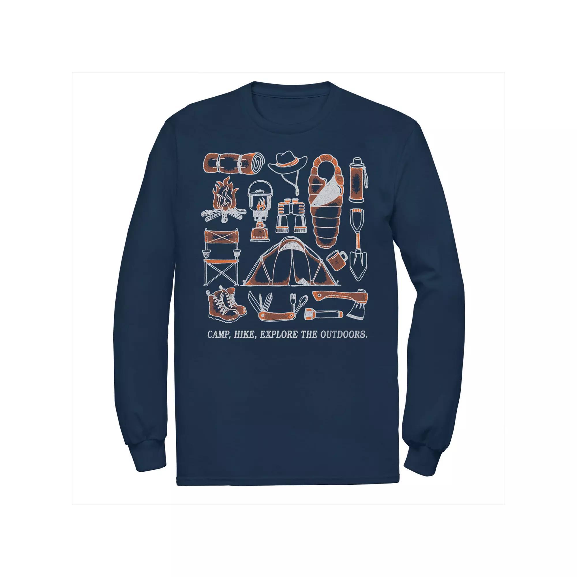 Men's Fifth Sun Camping Exploring Gear Tee,  Product Image