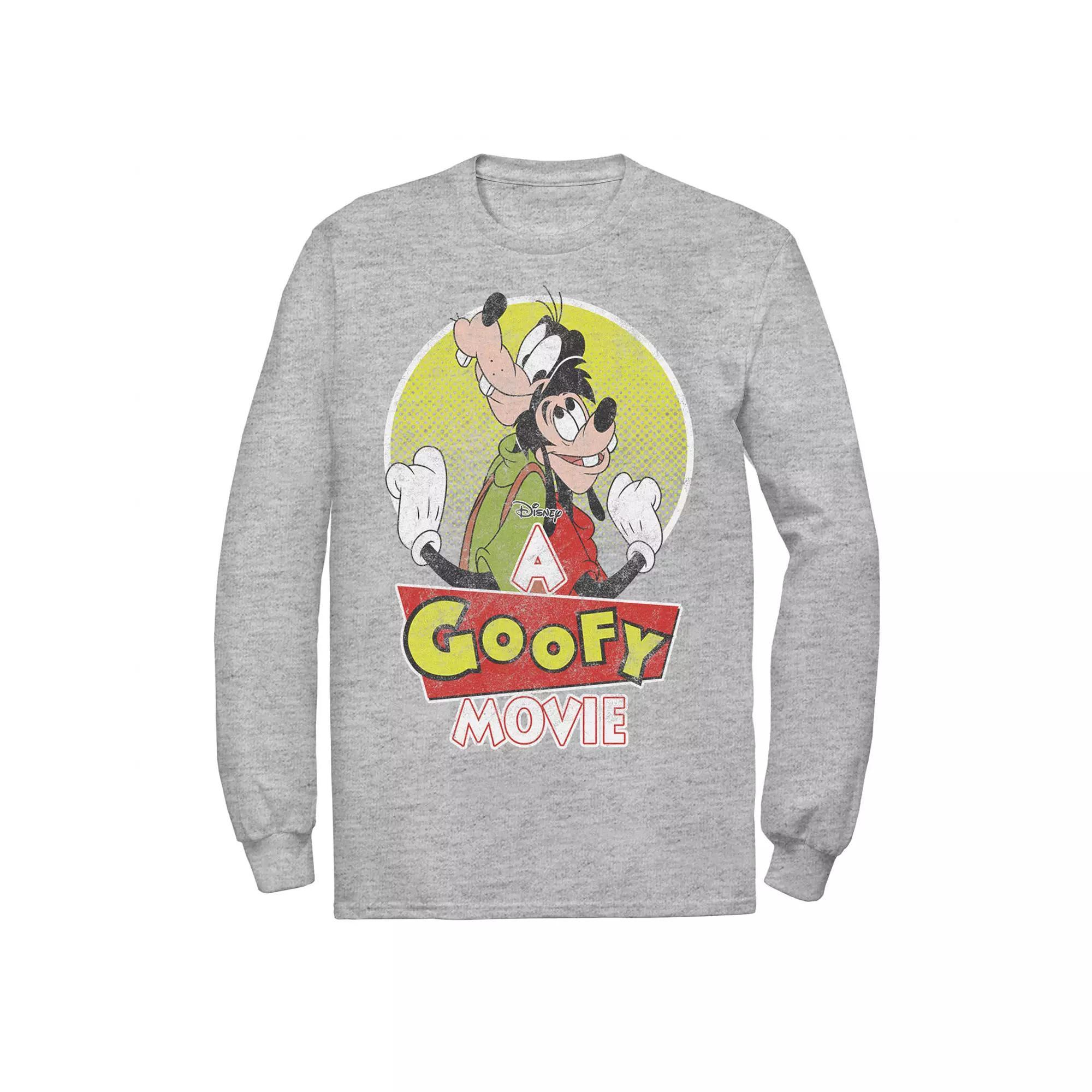 Disney's A Goofy Movie Max And Goofy Men's Graphic Tee, Size: Small, Athletic Grey Product Image
