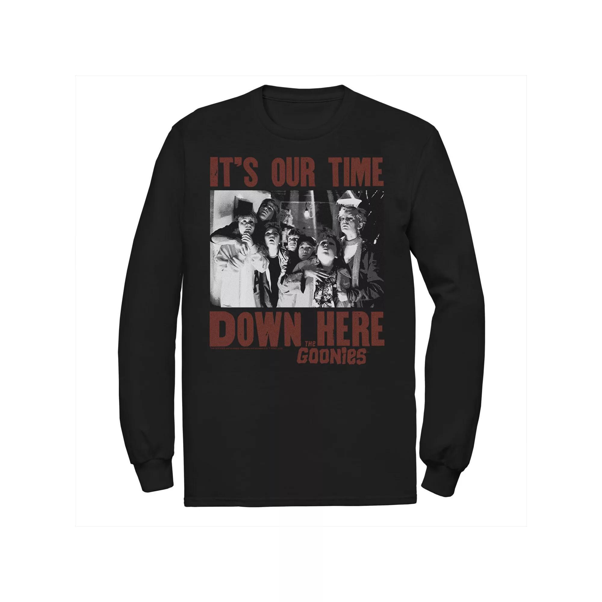 Men's The Goonies It's Our Time Down Here Text Tee,  Product Image