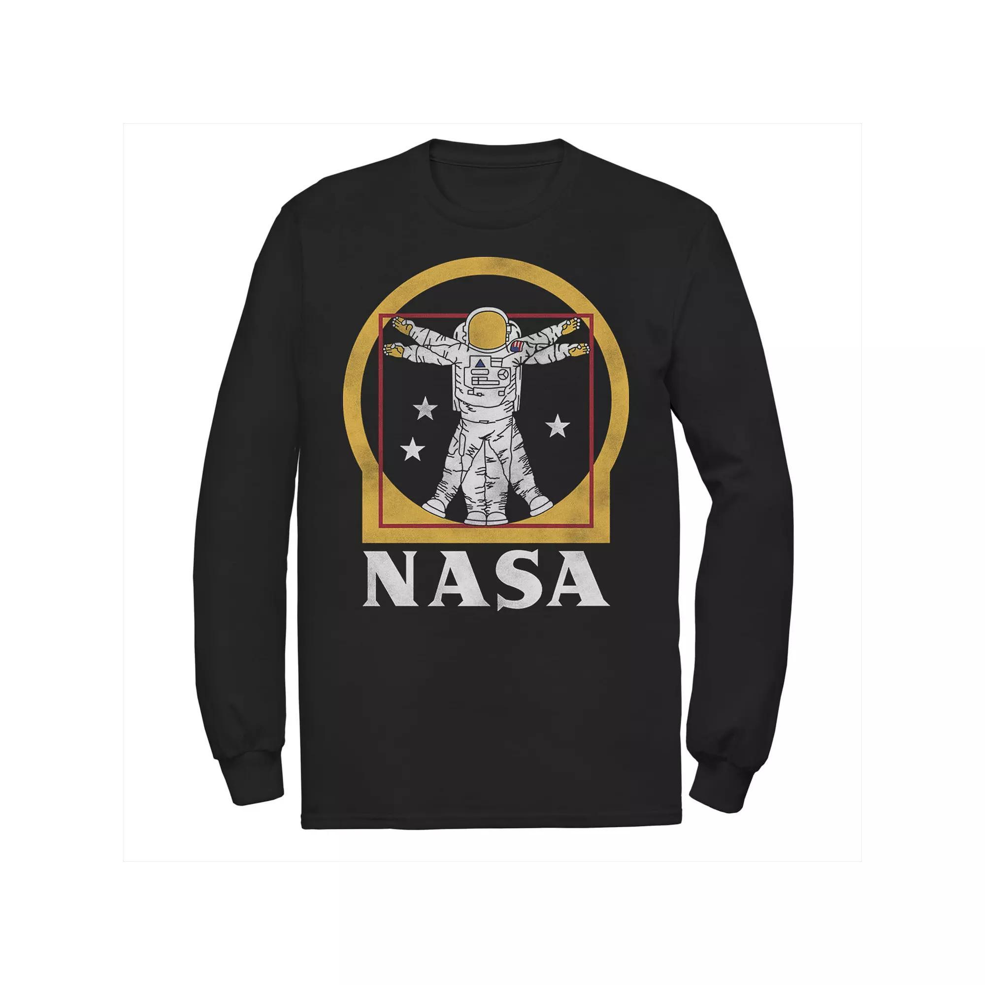 Men's Rugrats Reptar Rules Long Sleeve Tee, Size: Large, Blue Product Image