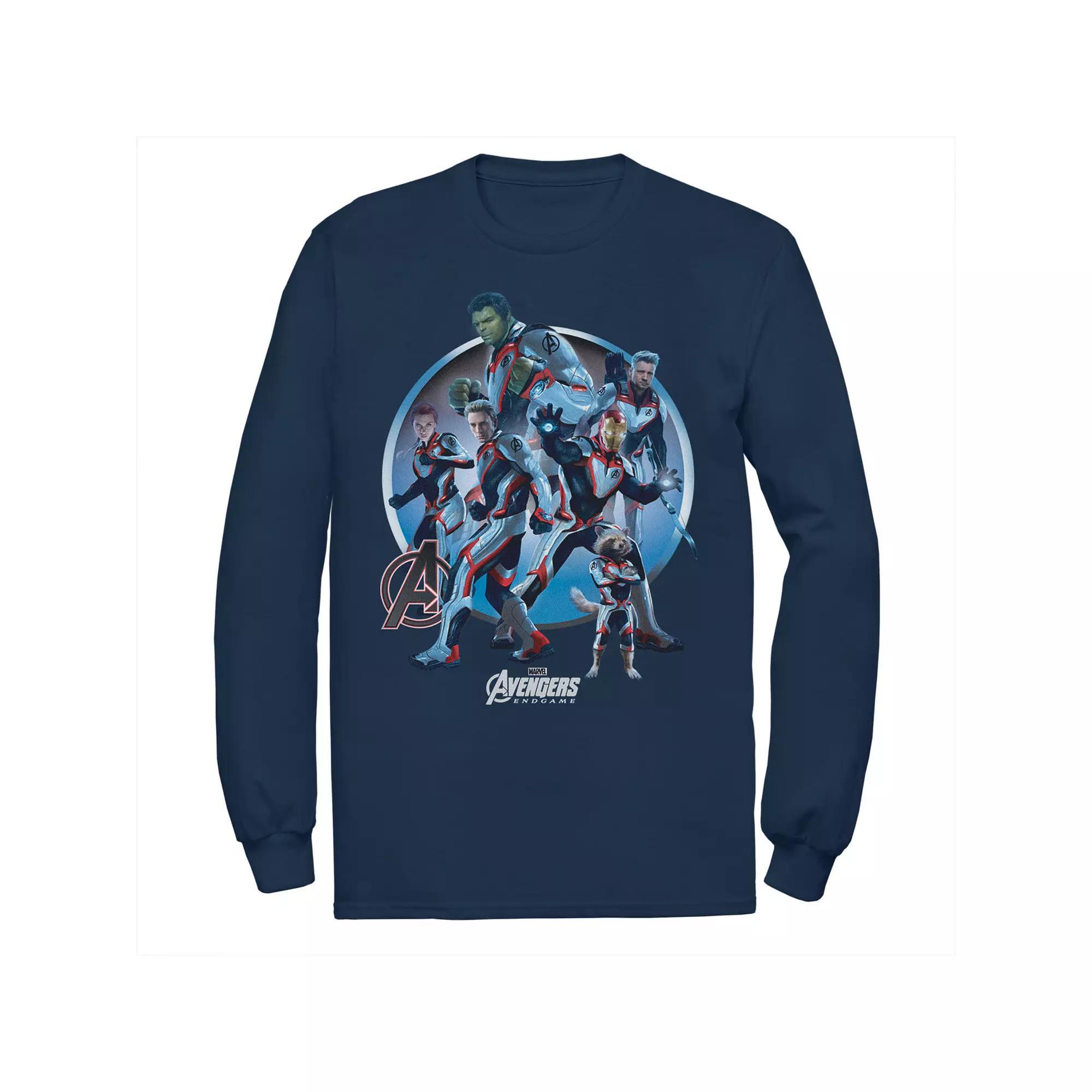 Men's Marvel Avengers Endgame United Long Sleeve Graphic Tee,  Product Image