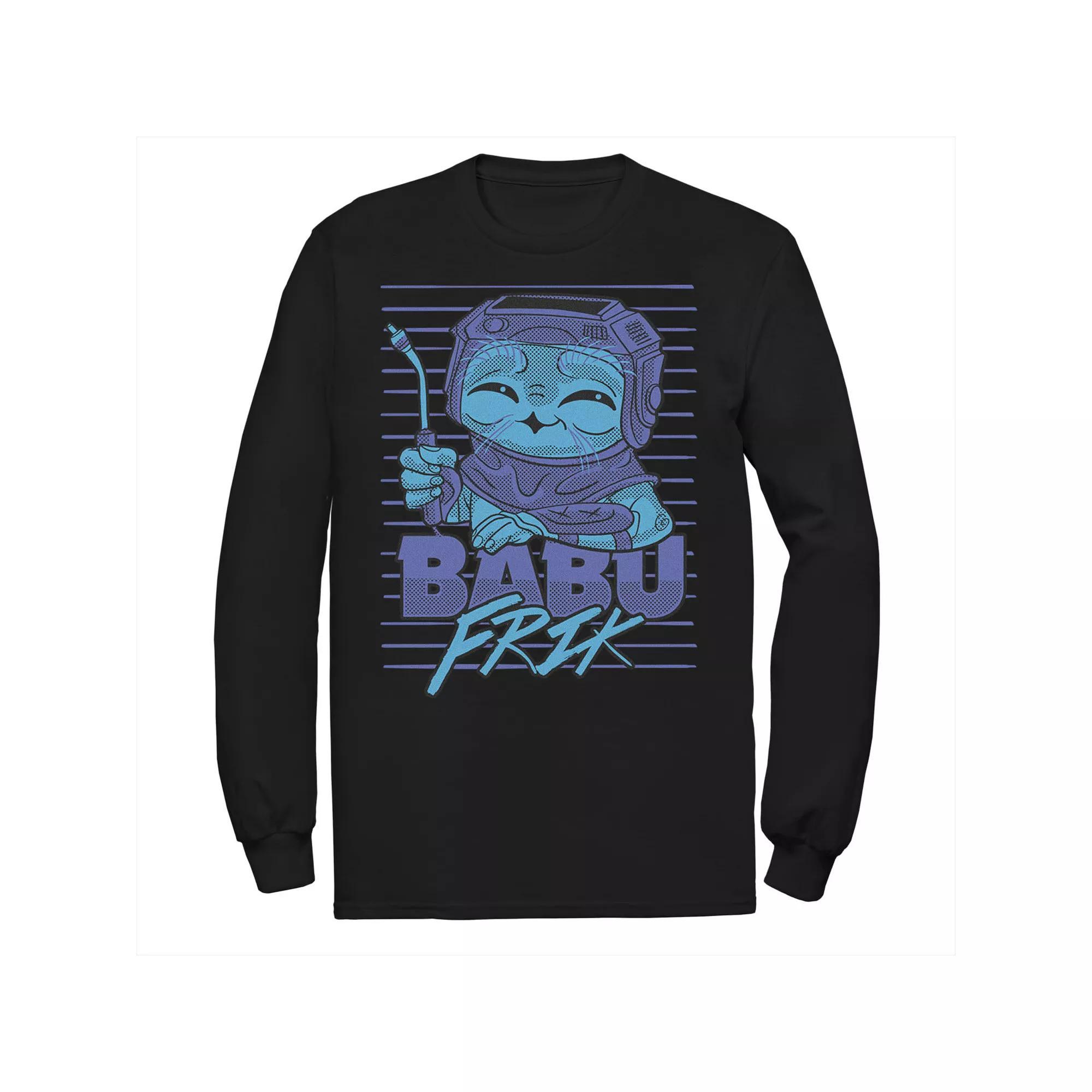 Men's DC Comics Batman Distressed Classic Logo Long Sleeve Tee,  Product Image