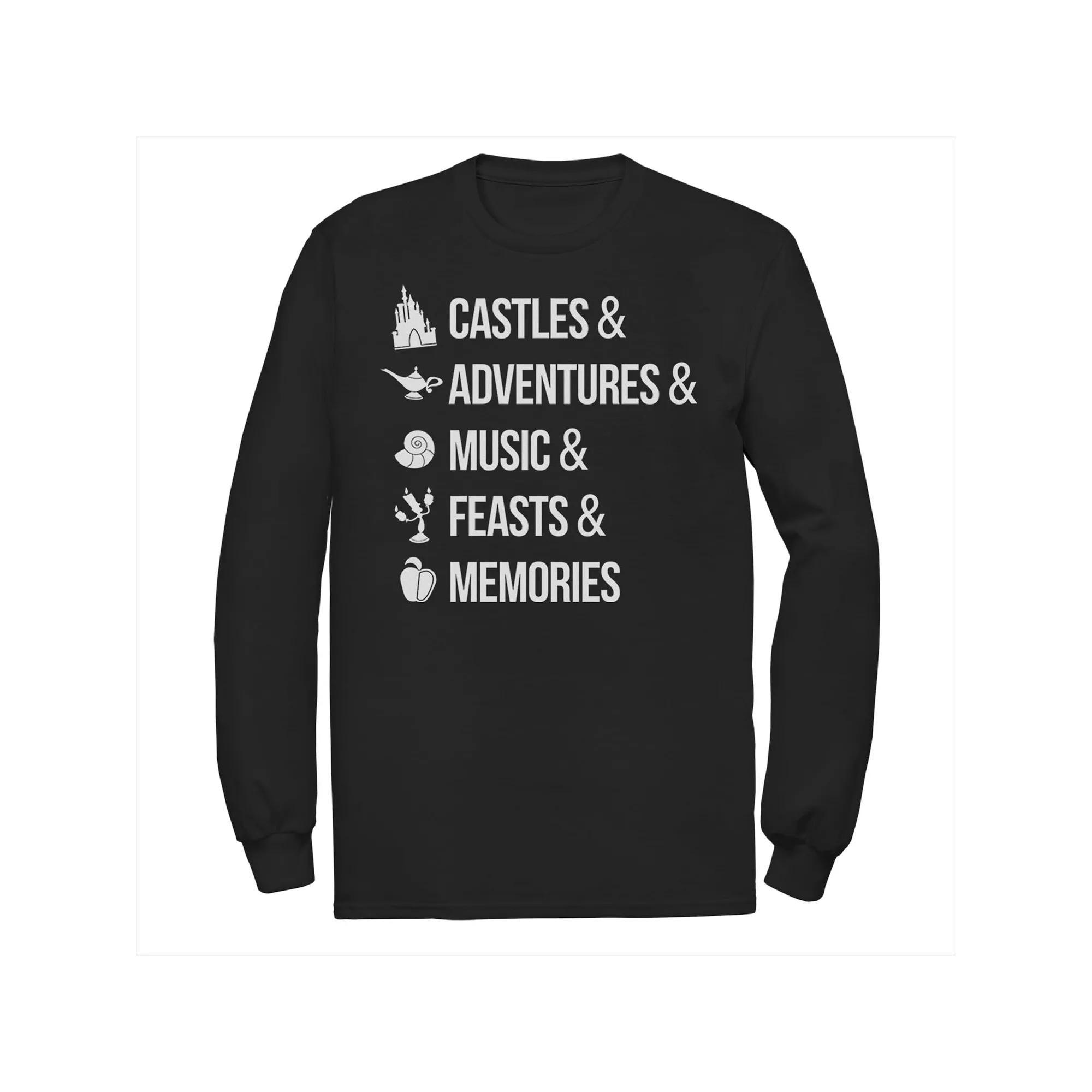 Disney's Iconic Princes Men's White Font Tee,  Product Image