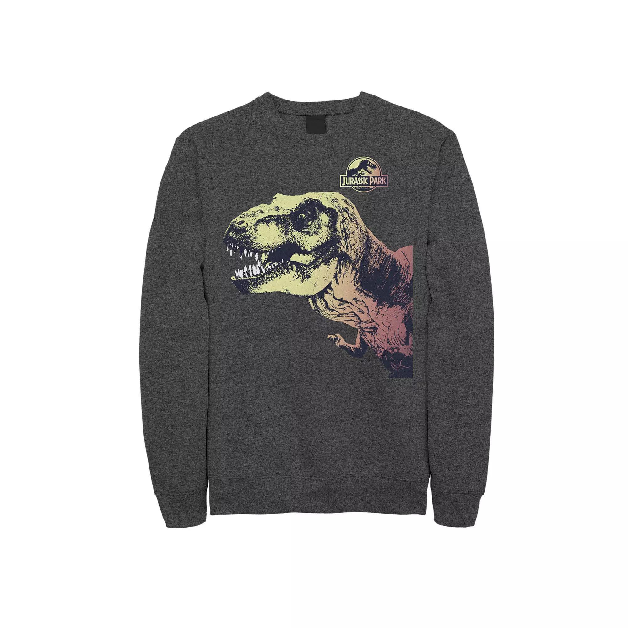 Men's Jurassic Park T-Rex Sunset Color Fil Product Image