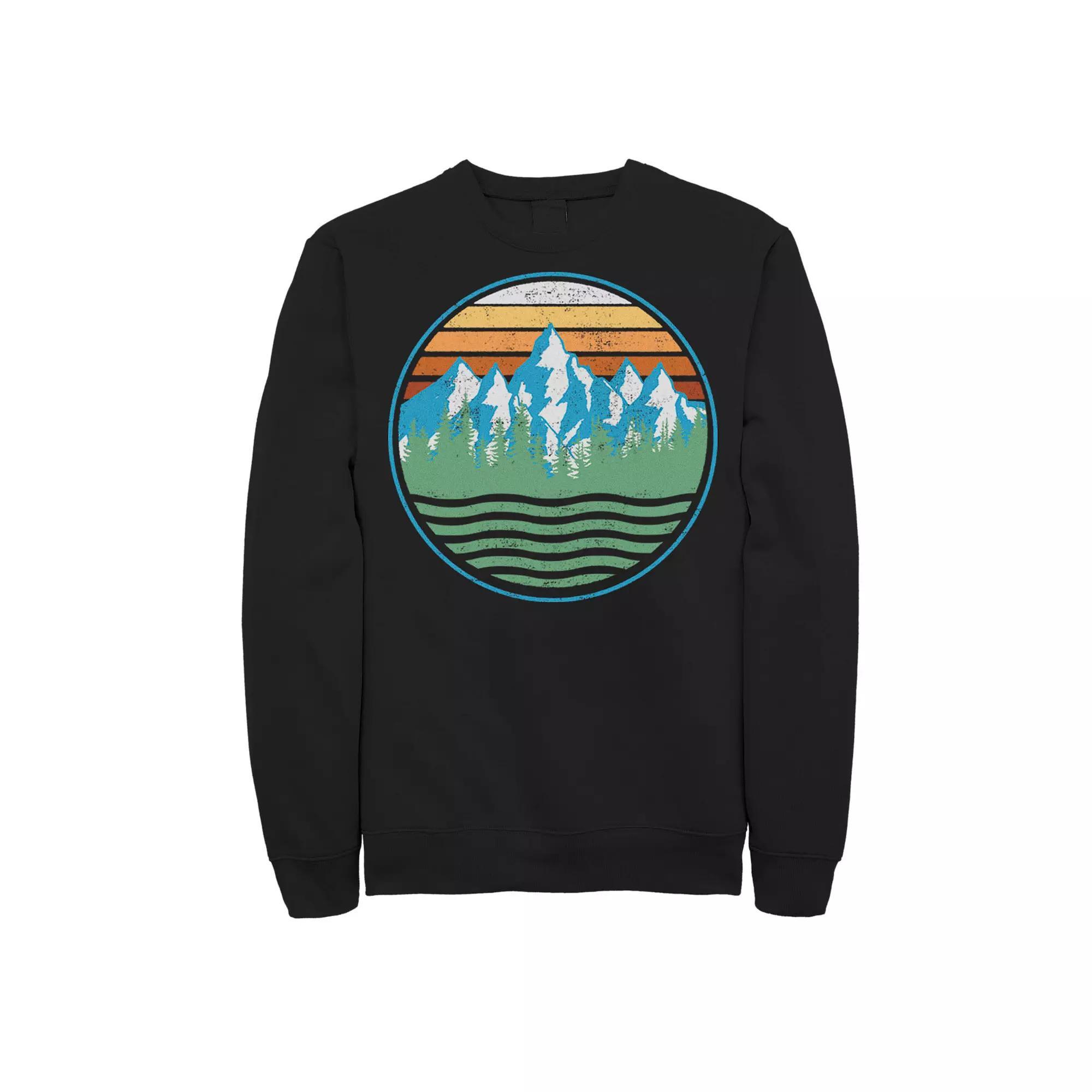 Men's Outer Banks Gradient Boat Portrait Sweatshirt, Boy's,  Product Image