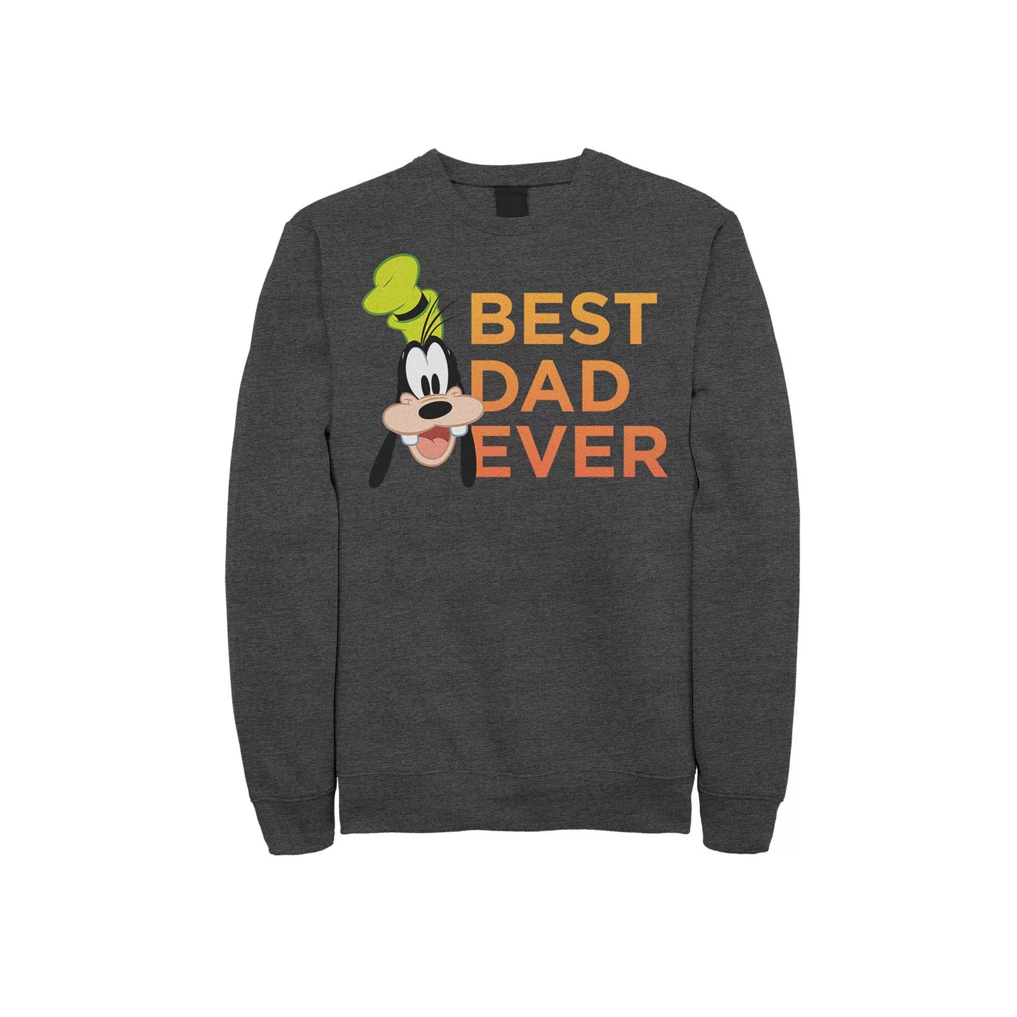 Men's Disney's Goofy Best Dad Ever Sweatshirt,  Product Image