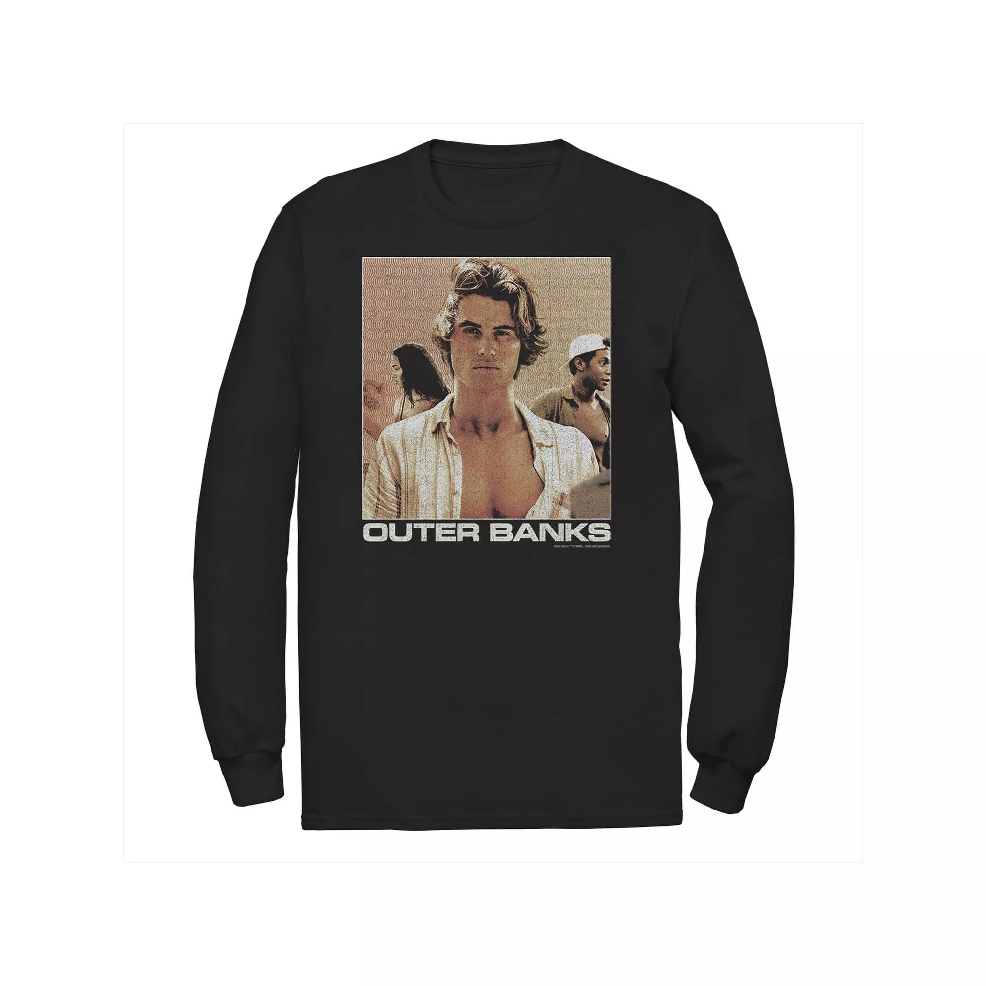 Big & Tall Outer Banks John B Portrait Tee, Men's, Size: 5XL, Black Product Image