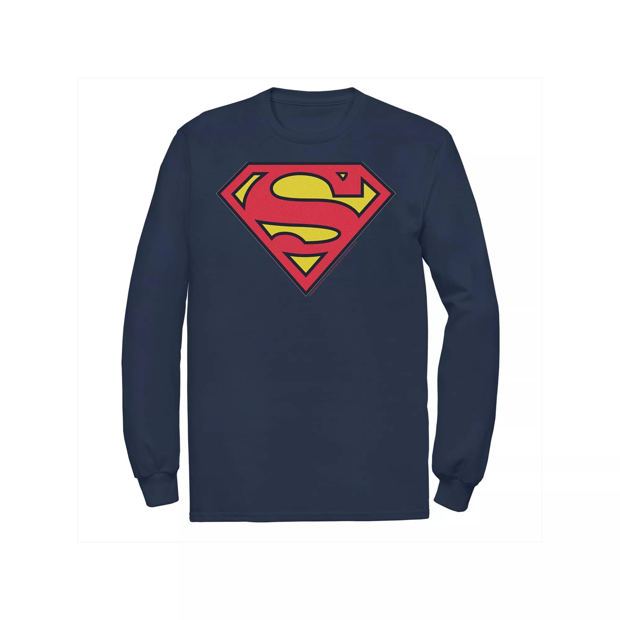 Men's DC Comics Superman Classic Chest Logo Tee, Size: XL, Blue Product Image