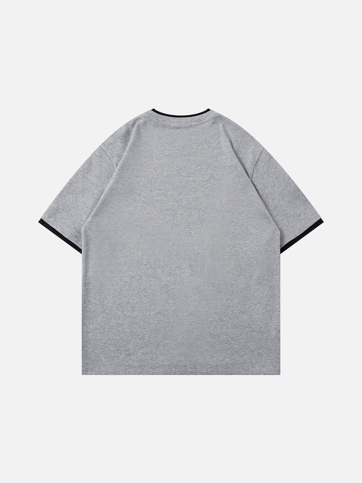 Aelfric Eden Wrinkle Patchwork Two Layer Tee Product Image