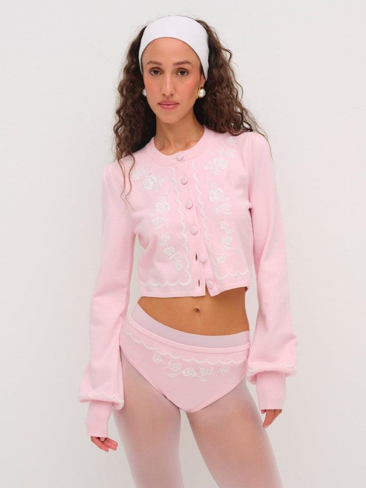 Josephina Cardigan — Pink Product Image