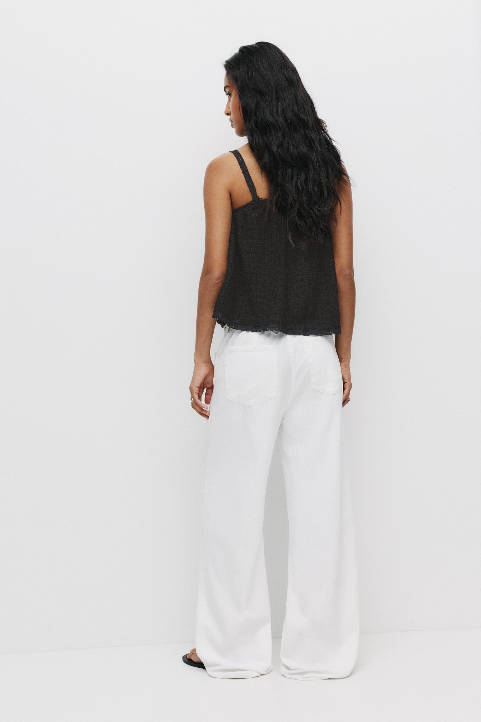 Strappy flared top Product Image