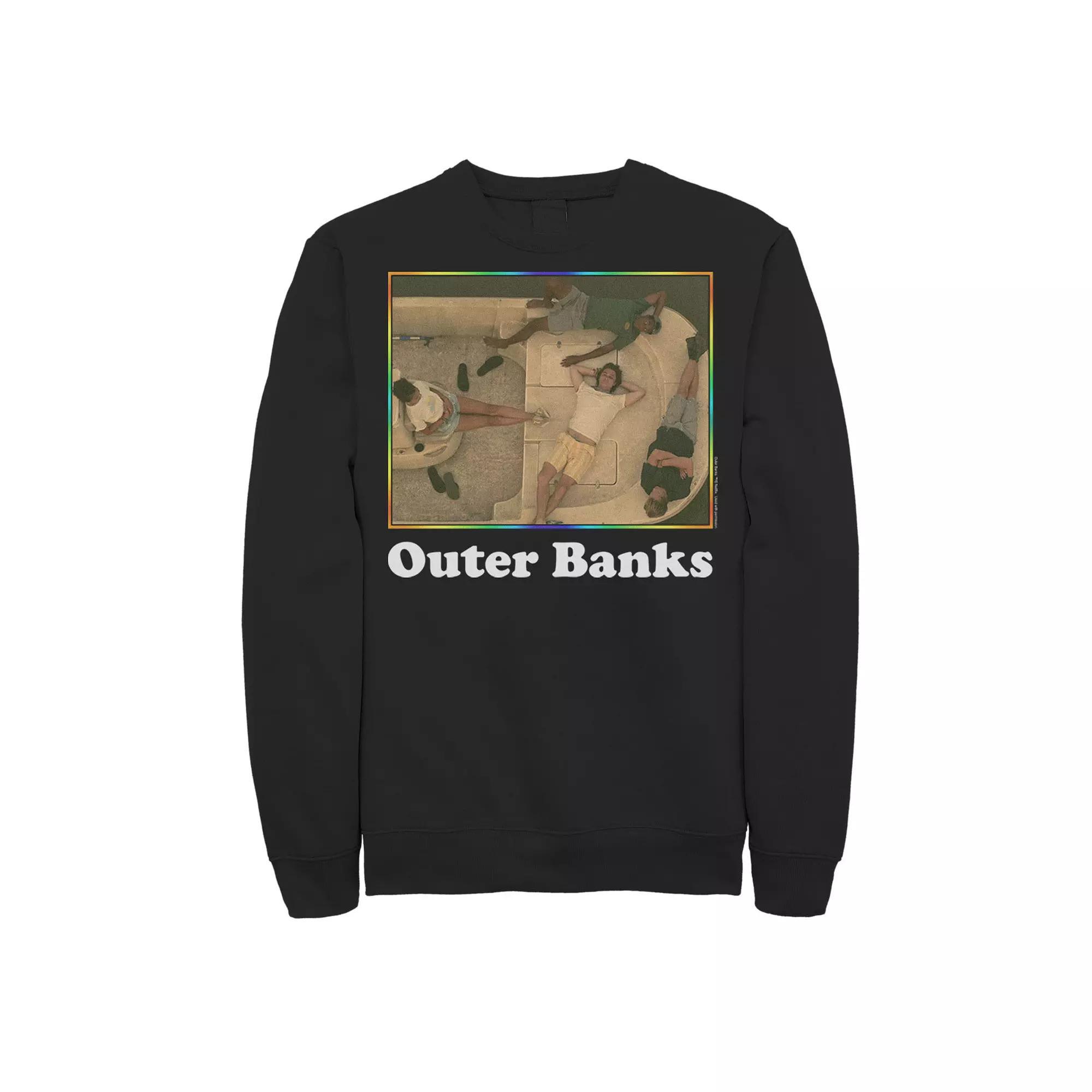 Men's Outer Banks Rainbow Group Shot Sweatshirt, Boy's,  Product Image
