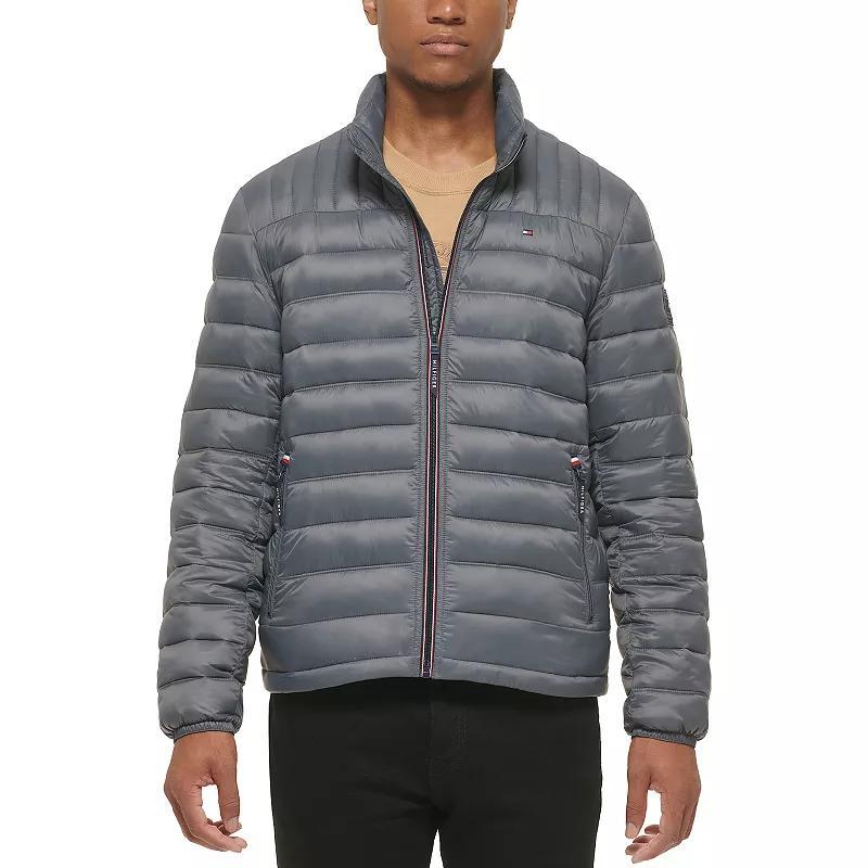 Men's Tommy Hilfiger Packable Puffer Jacket, Size: Small, Red Product Image