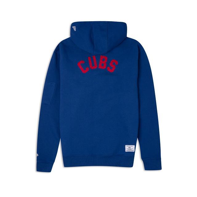 Alpha Industries X Chicago Cubs Zipper Hoodie Male Product Image