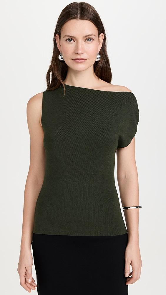 St. Agni Asymmetric Knit Top | Shopbop Product Image