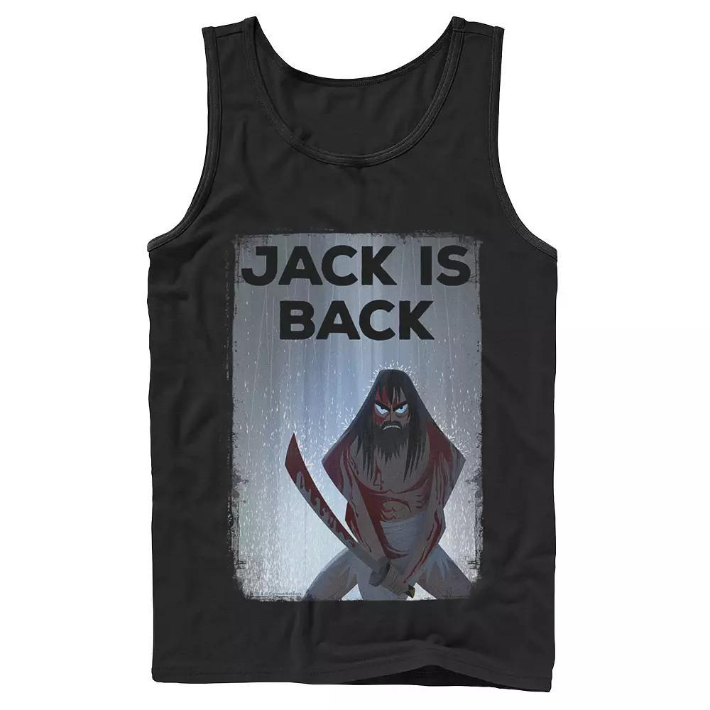 Men's Cartoon Network Samurai Jack The Jack Is Back Rainwaters Tank Top,  Product Image