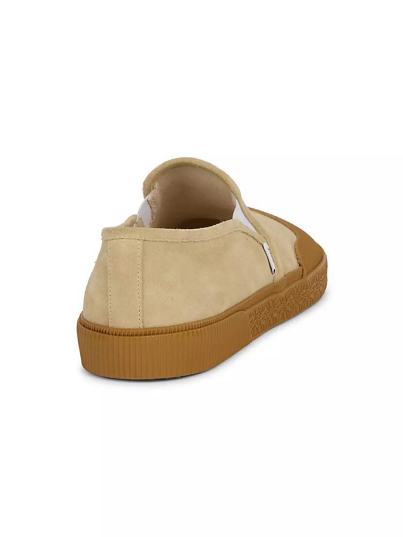 Mens LOEWE x Paulas Ibiza Terra Vulca Suede Slip-On Sneakers Product Image