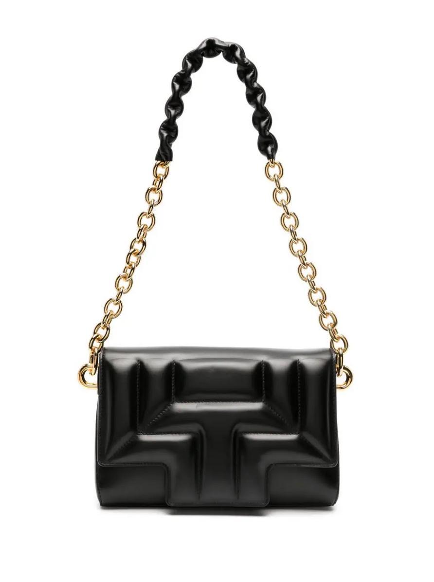 TOM FORD Womens Quilted Shoulder Bag In Black In Multi Product Image