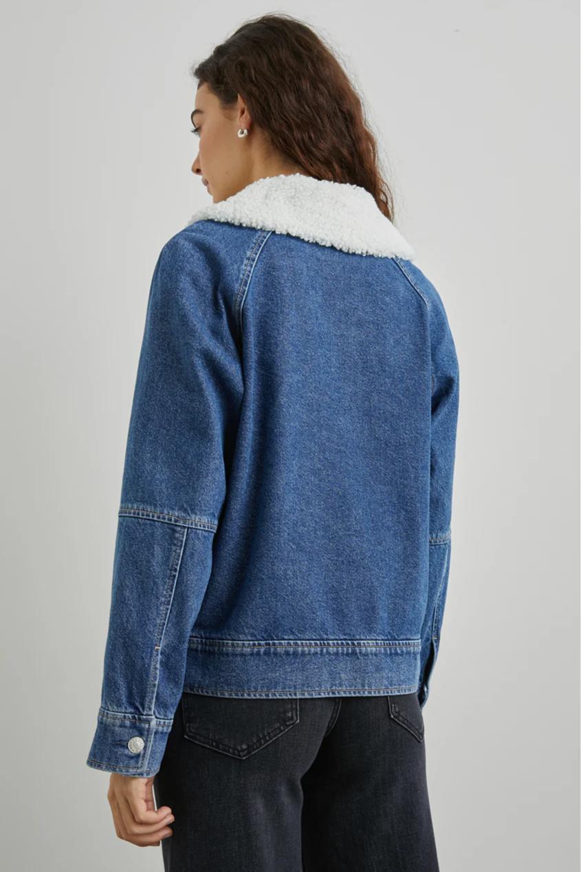 Cheyenne Jacket - Indigo Sherpa Product Image