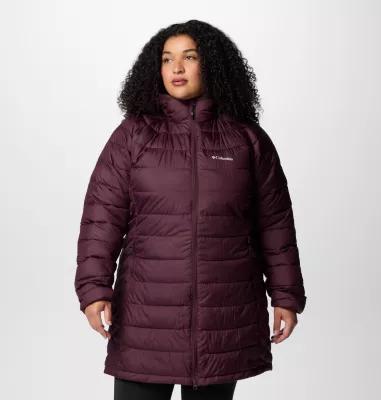 Columbia Womens Powder Lite II Mid Jacket - Plus Size- Product Image