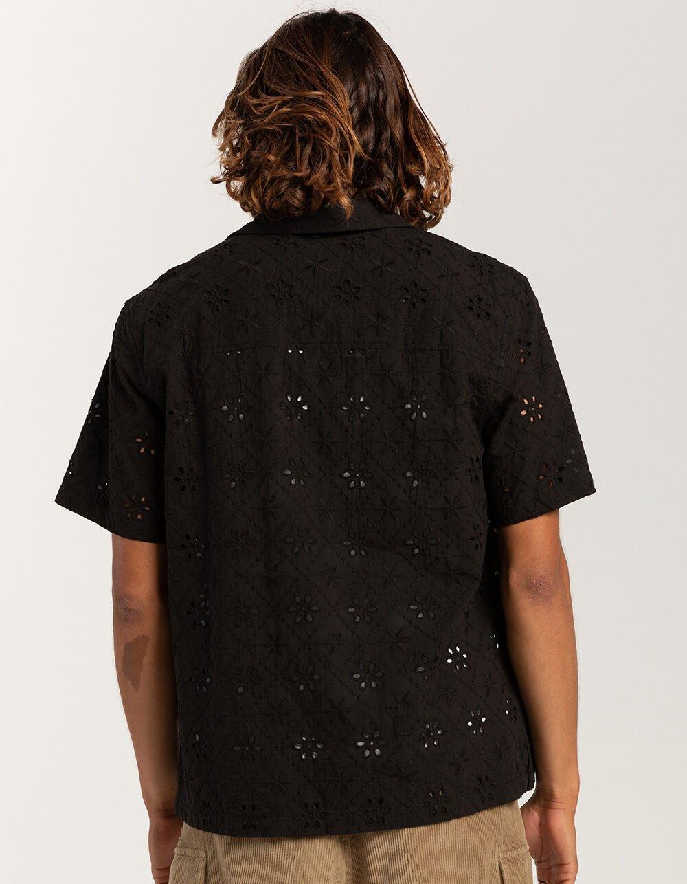 RSQ Mens Eyelet Camp Shirt Product Image