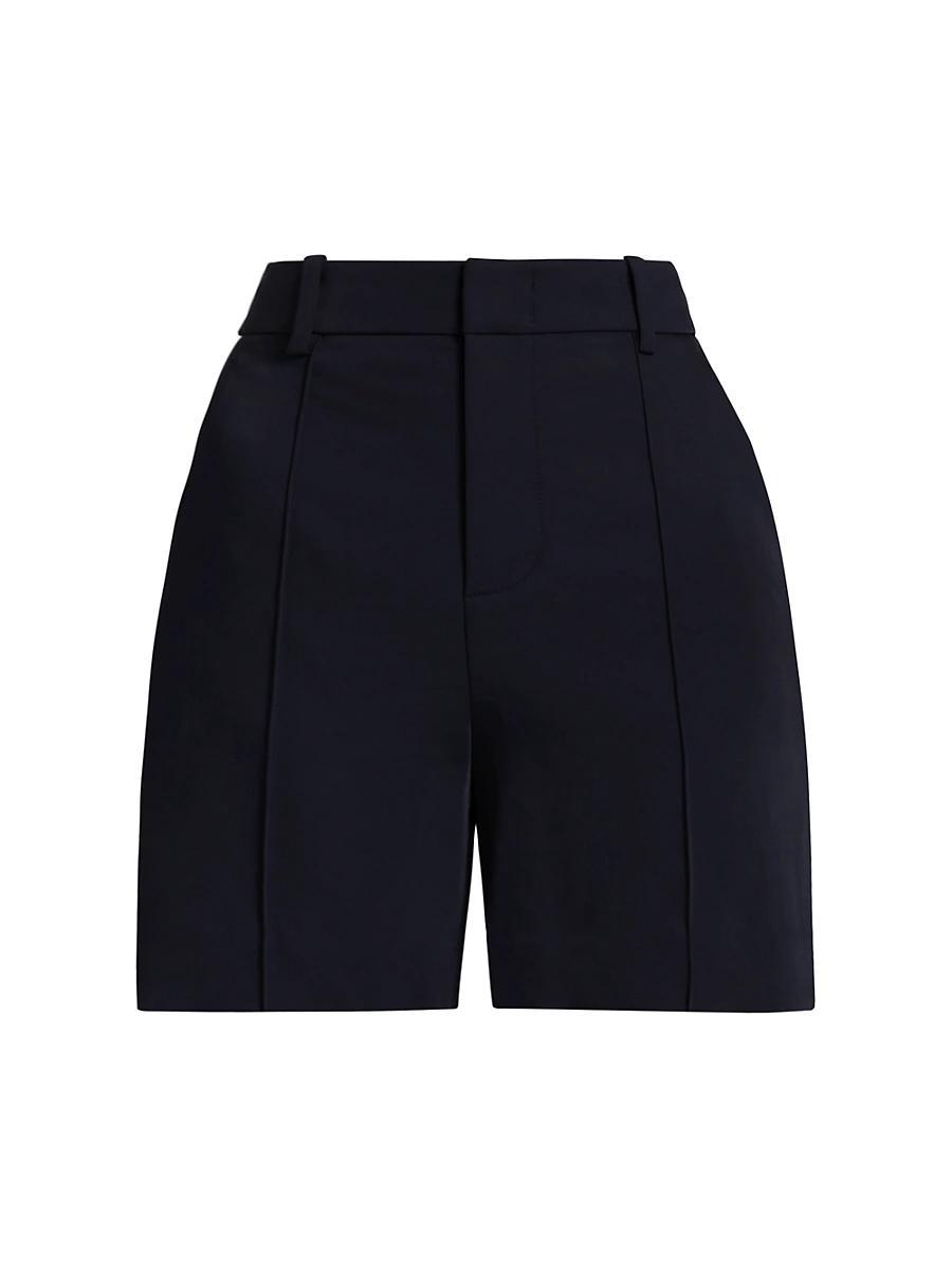 Womens Soft Suiting Seamed Shorts Product Image