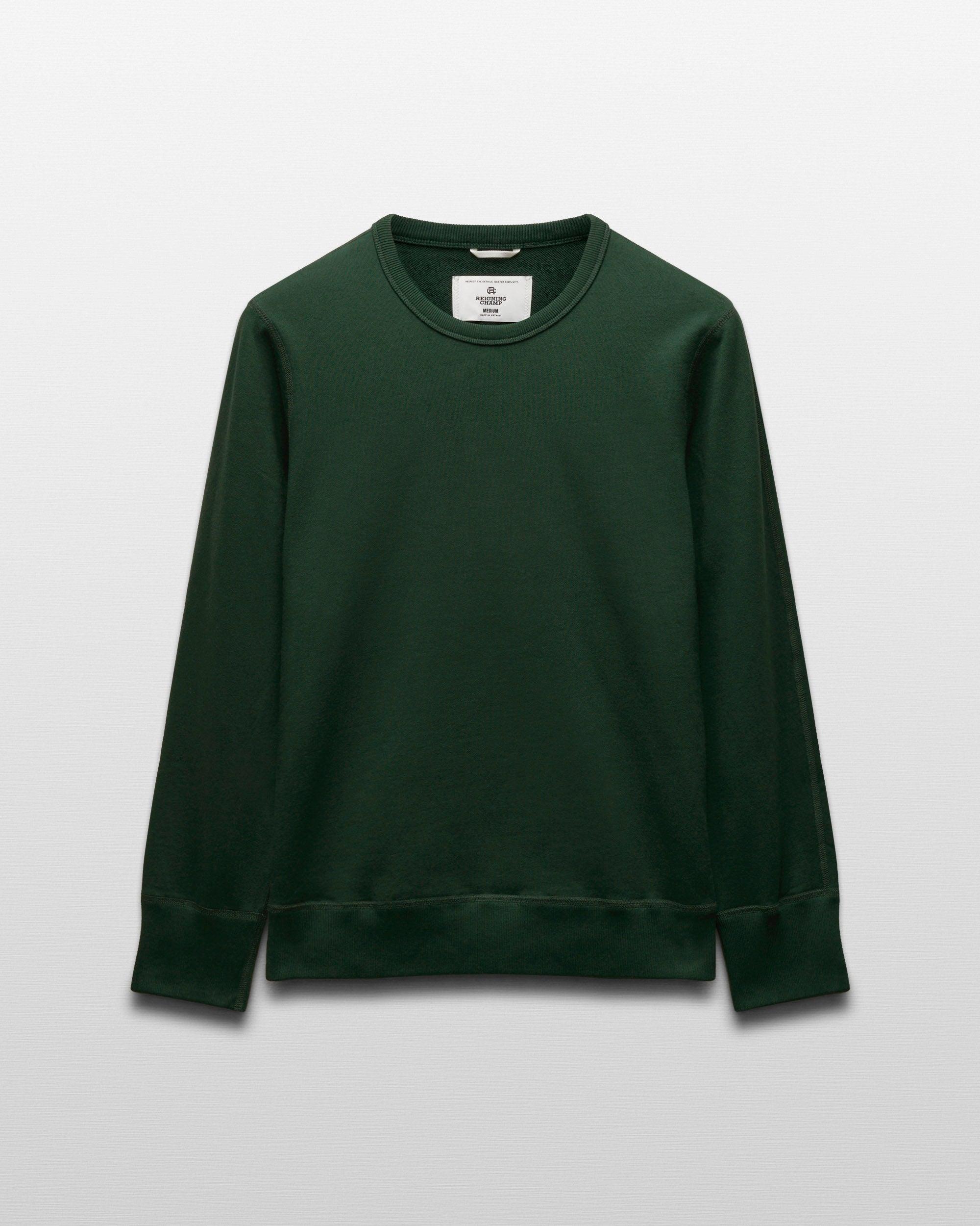 Midweight Terry Slim Crewneck Male Product Image