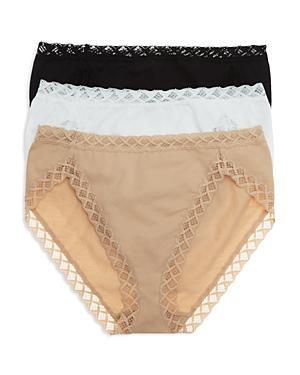 Three-Pack Bliss Cotton French-Cut Briefs Product Image