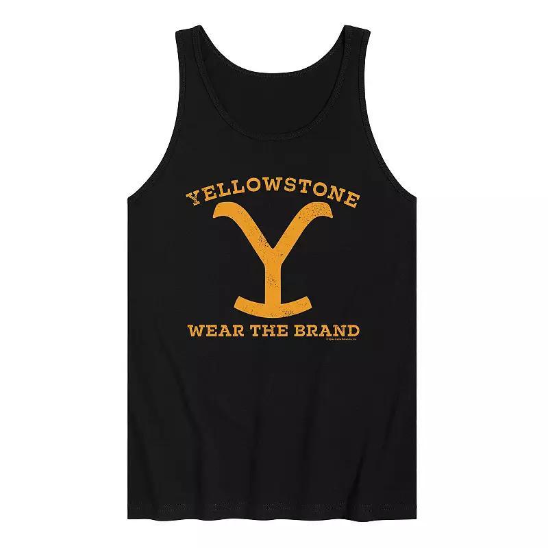 Men's Yellowstone Brand Y Tank Top, Size: XL, Black Product Image