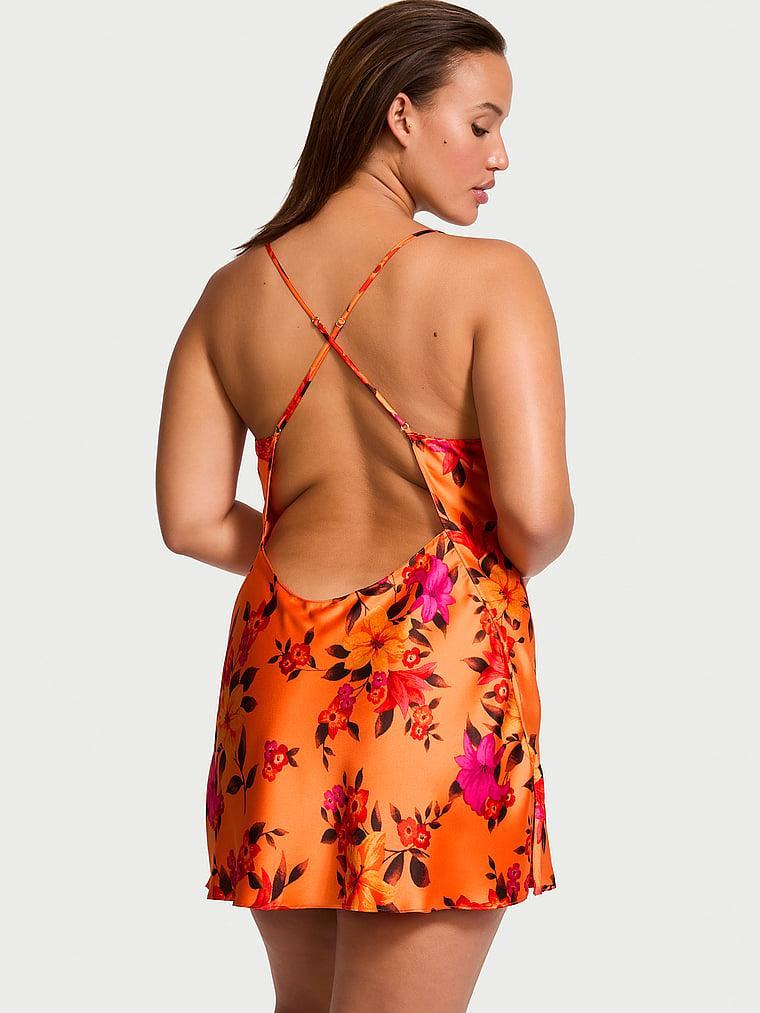 Satin Open-Back Slip Product Image