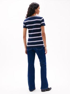 V-Neck Stripe Favorite T-Shirt Product Image