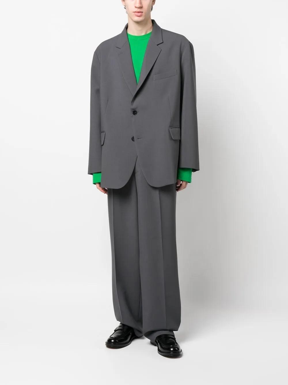 boxy single-breasted blazer Product Image