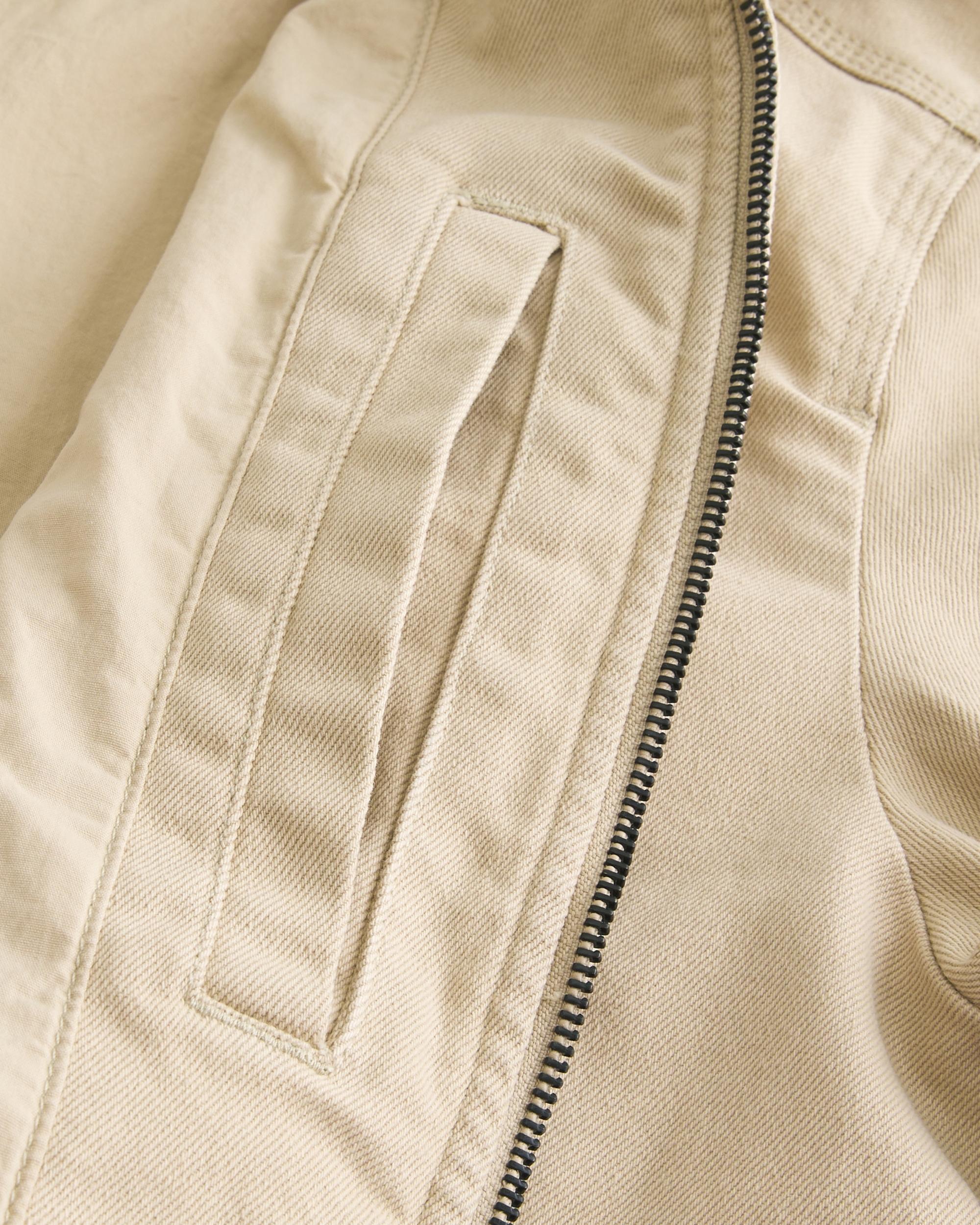 Zip-Up Workwear Jacket Product Image