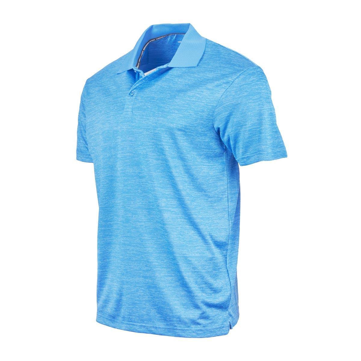 London Fog Men's Poly Textured Space Dye Polo Product Image