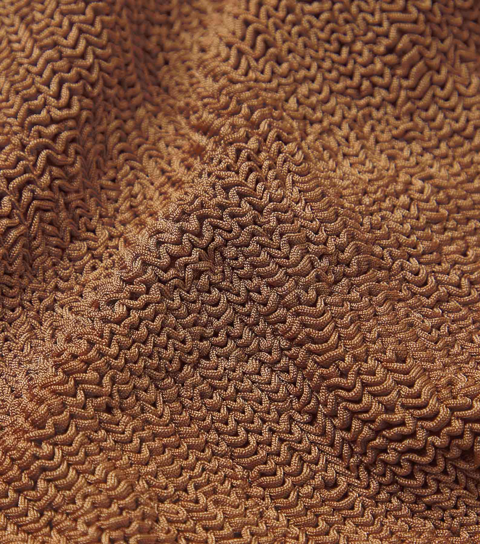 Square Neck Swim - Metallic Cocoa Product Image