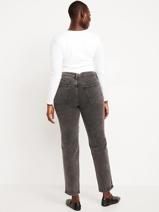 High-Waisted OG Straight Ankle Jeans Product Image