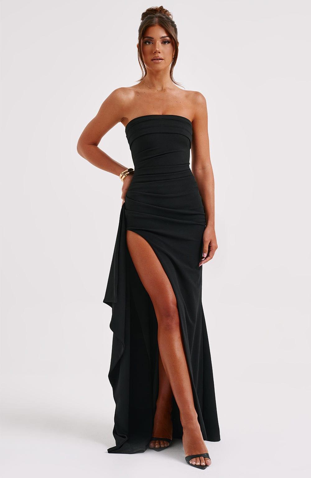 Zafira Maxi Dress - Black Product Image