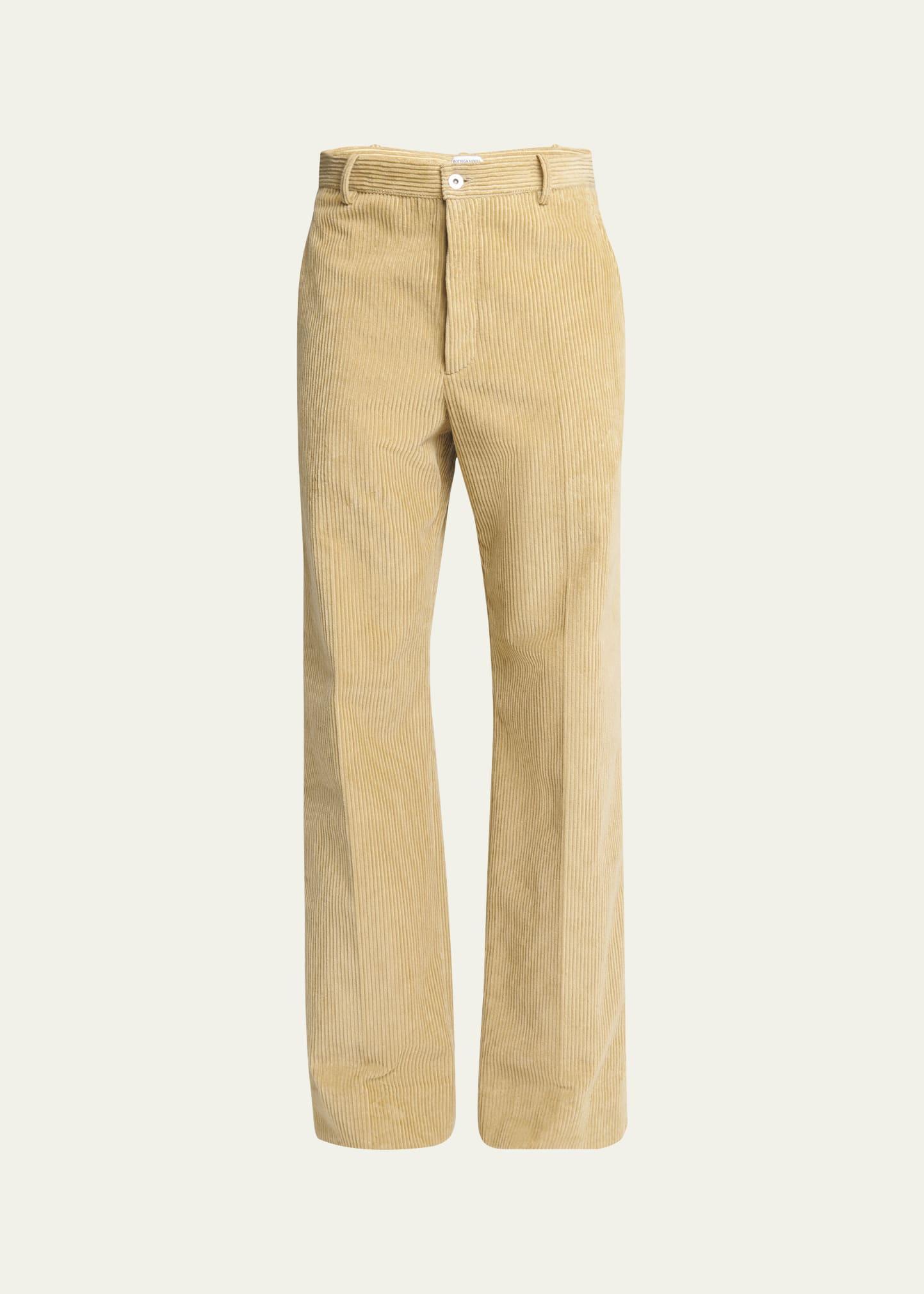 Mens Wide-Wale Corduroy Trousers Product Image