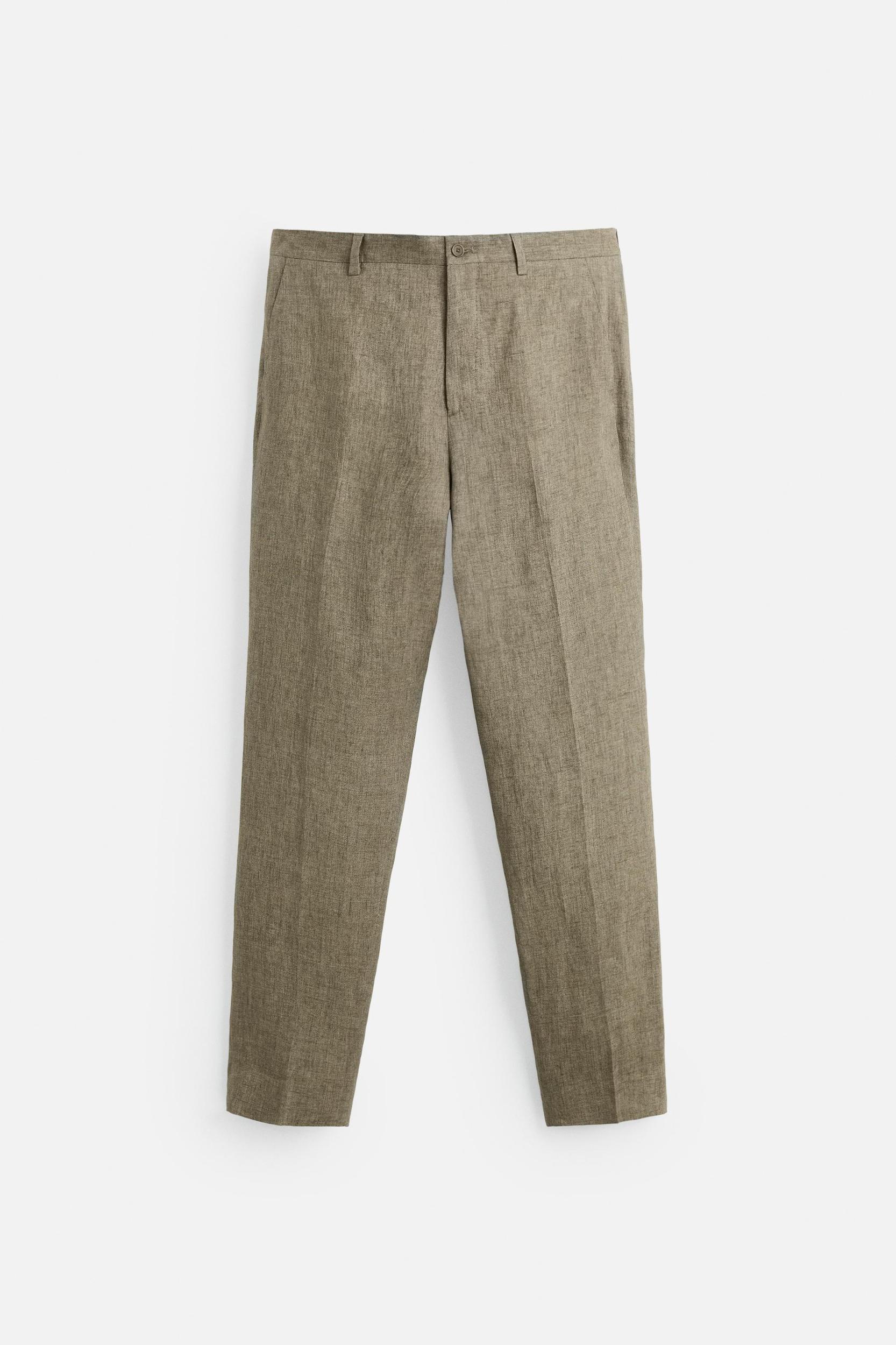 LIMITED EDITION 100% LINEN SUIT PANTS Product Image