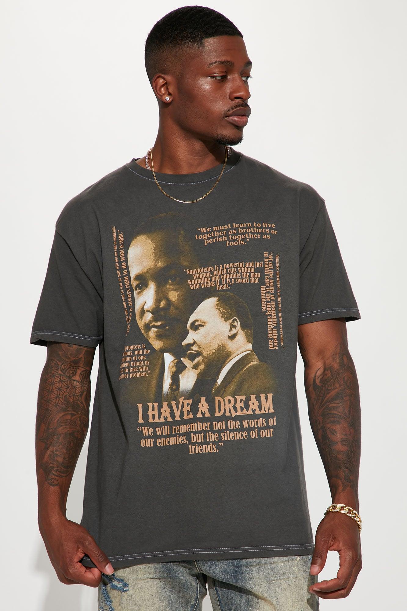MLK I Have A Dream Short Sleeve Tee - Black Product Image