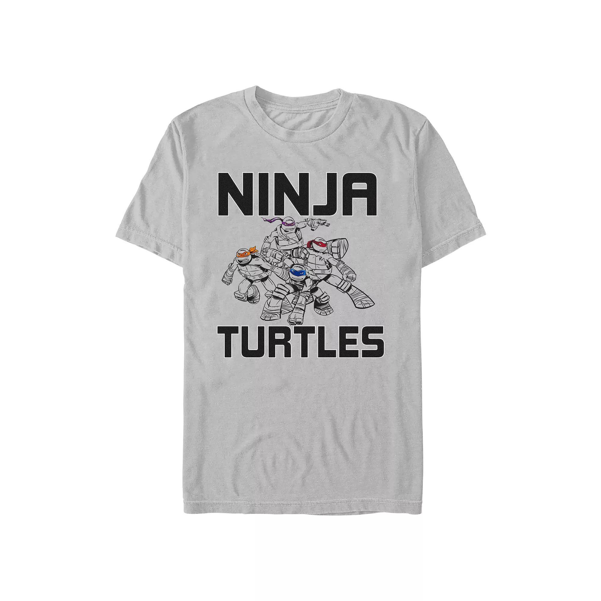 Men's Teenage Mutant Ninja Turtles Sketches Graphic Tee,  Product Image