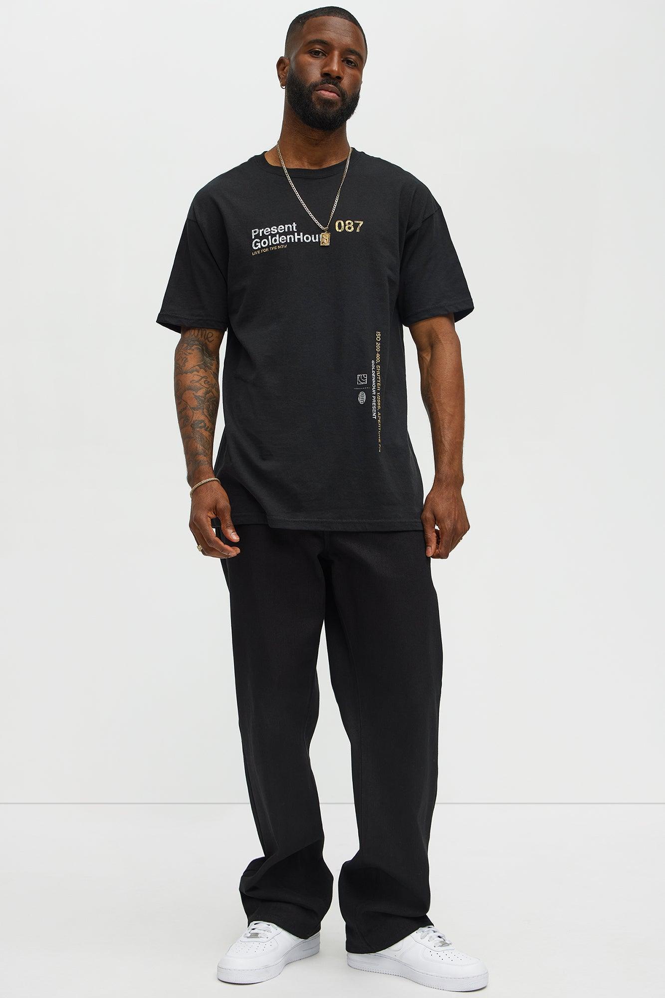 Present Golden Hour Short Sleeve Tee - Black Male Product Image