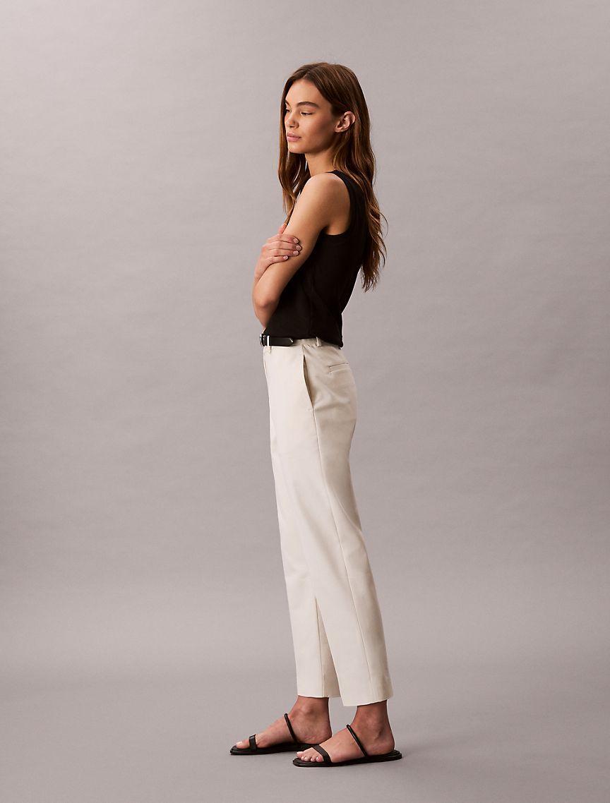 Cotton Stretch Straight Fit Chino Pants Product Image