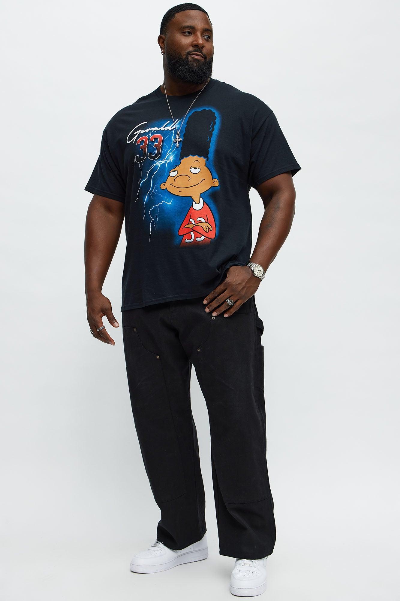 Hey Arnold Gerald 33 Short Sleeve Tee - Black Product Image