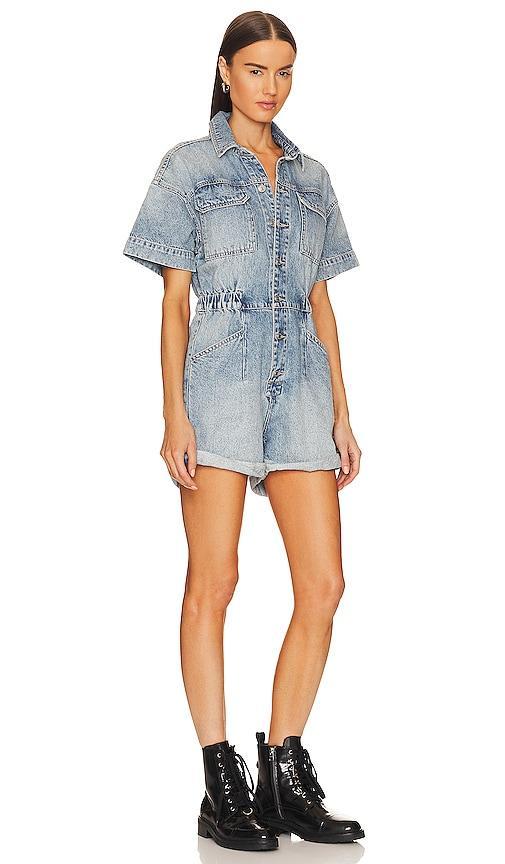 x We The Free Marci Cuffed Shortall Free People Product Image