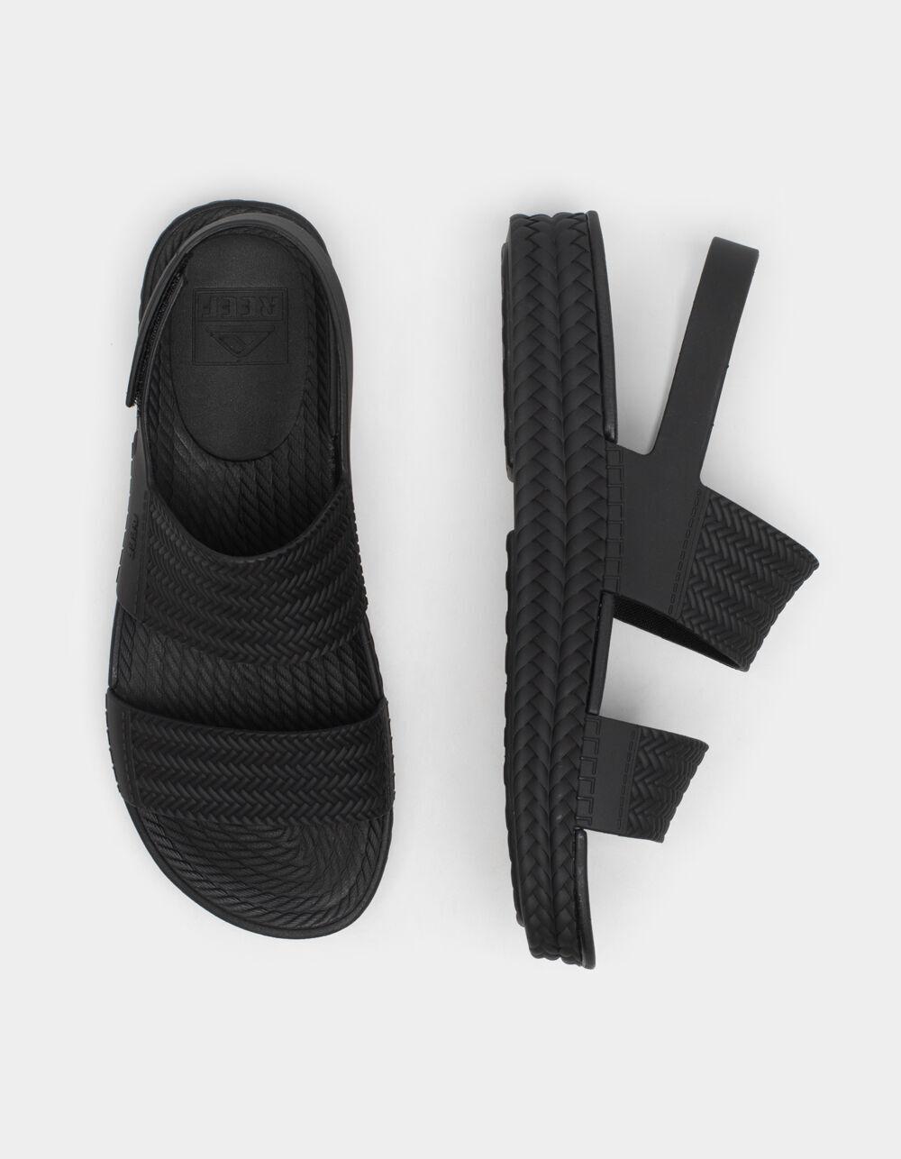 REEF Water Vista Womens Platform Sandals - BLACK Product Image