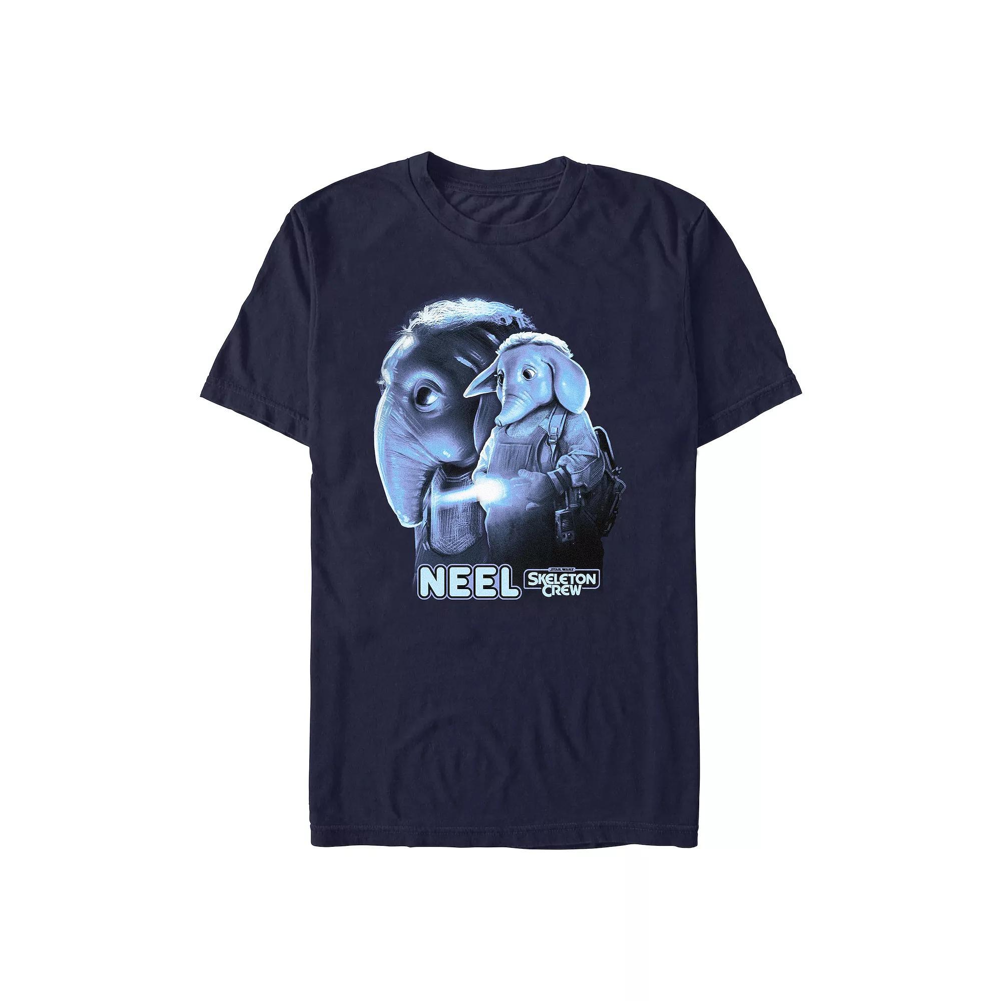 Men's Star Wars Skeleton Crew Neel Poster Graphic Tee,  Product Image
