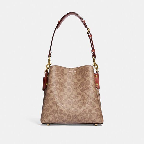 COACH Willow Bucket Bag In Brown Product Image