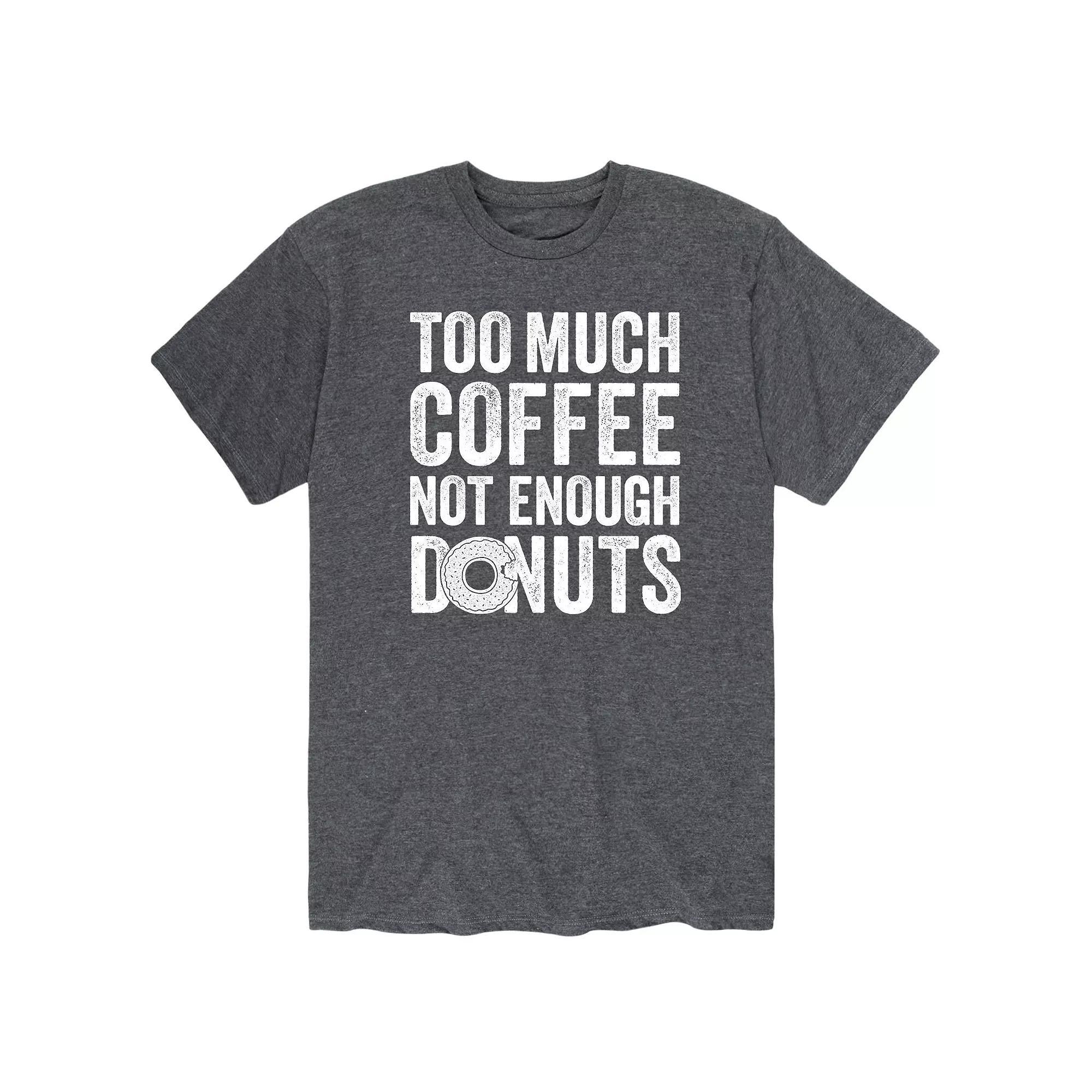 Men's Too Much Coffee Graphic Tee,  Product Image